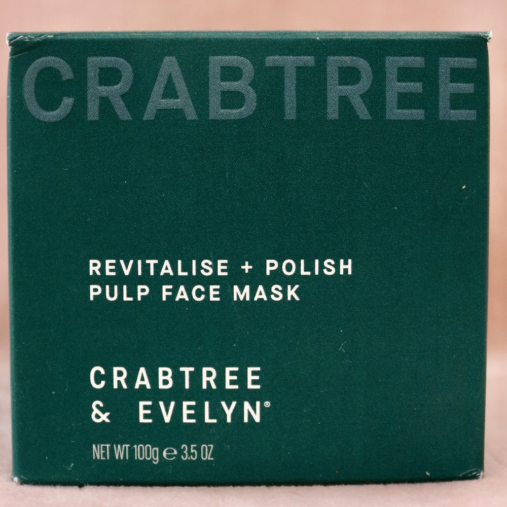 Crabtree & Evelyn Revitalise + Polish Pulp Face Mask 3.5 oz